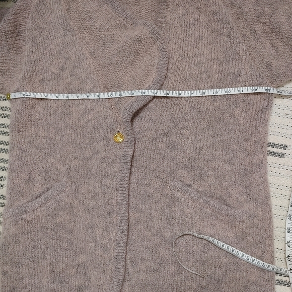 VINTAGE 80's Wool Mohair Blend Cardigan Size M - Picture 12 of 13